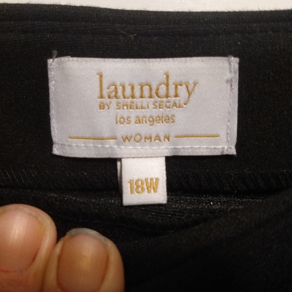 NWT Laundry by Shelli Segal lace cut trim skirt $188 retail size 18w - Picture 3 of 9